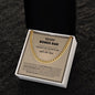 To My Bonus Dad | Always Remember That I Love You - Cuban Link Chain