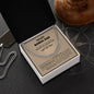 To My Bonus Dad | Always Remember That I Love You - Cuban Link Chain