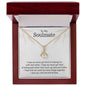 To My Soulmate | I Love You - Alluring Beauty necklace
