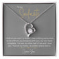 To My Soulmate | I Love You - Forever Love Necklace