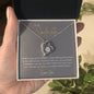 To My Soulmate | I Love You - Forever Love Necklace