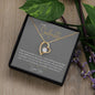 To My Soulmate | I Love You - Forever Love Necklace