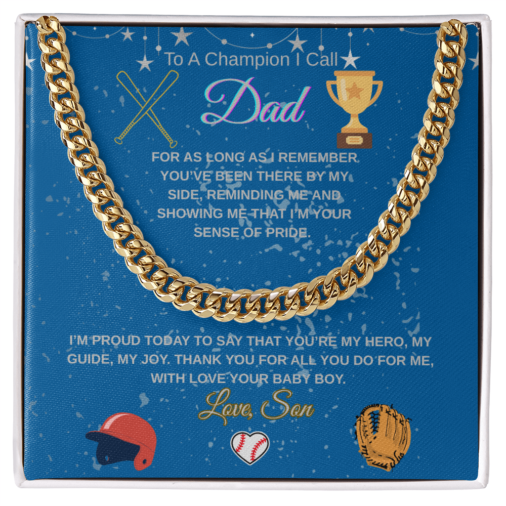 To My Champion Dad, Silver Script