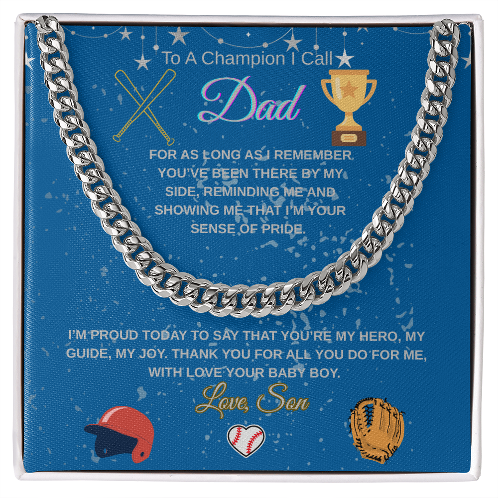 To My Champion Dad, Silver Script