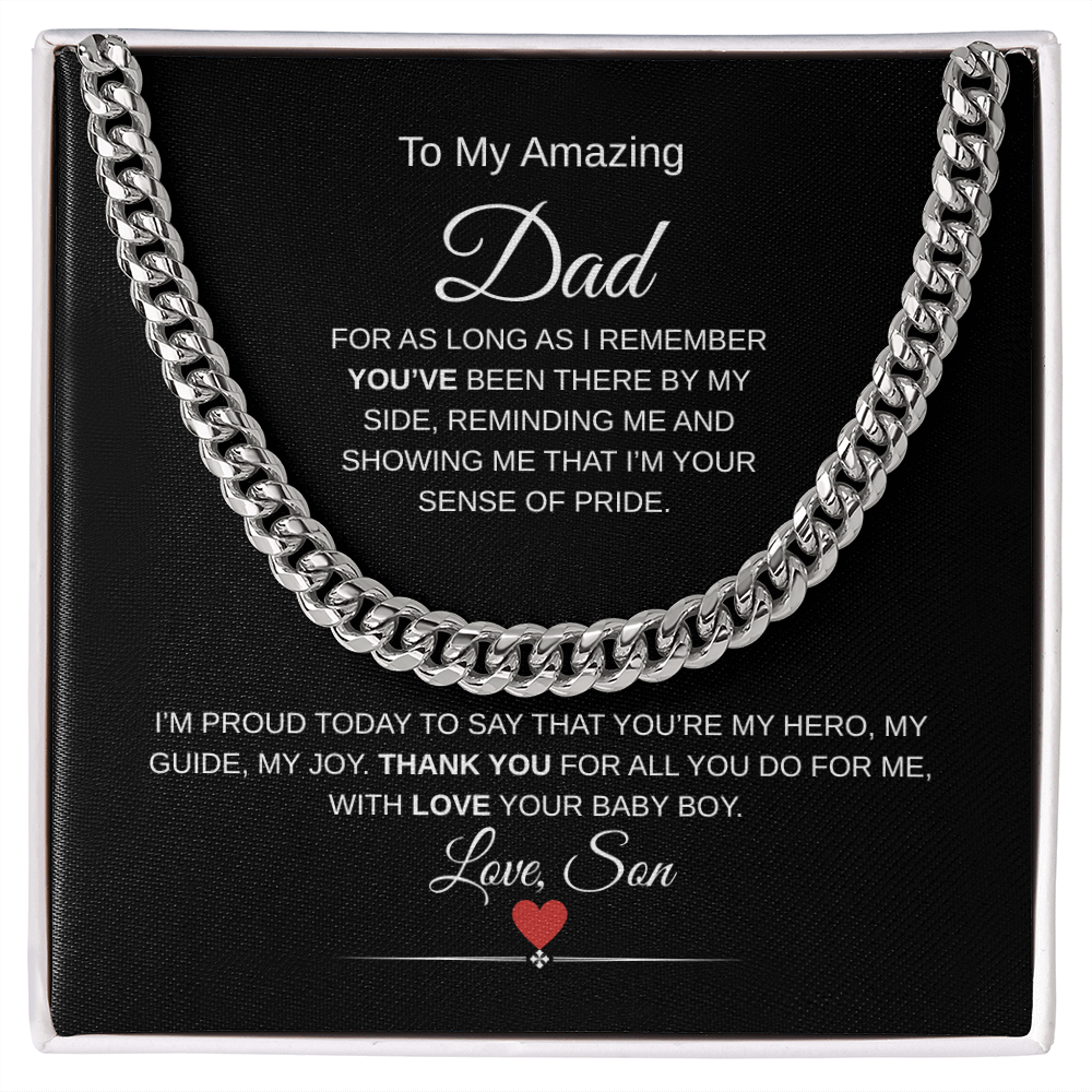 To Dad, From Son, Thank You