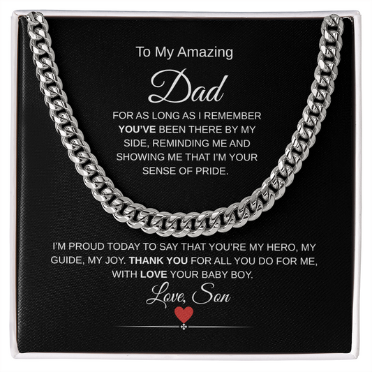 To Dad, From Son, Thank You