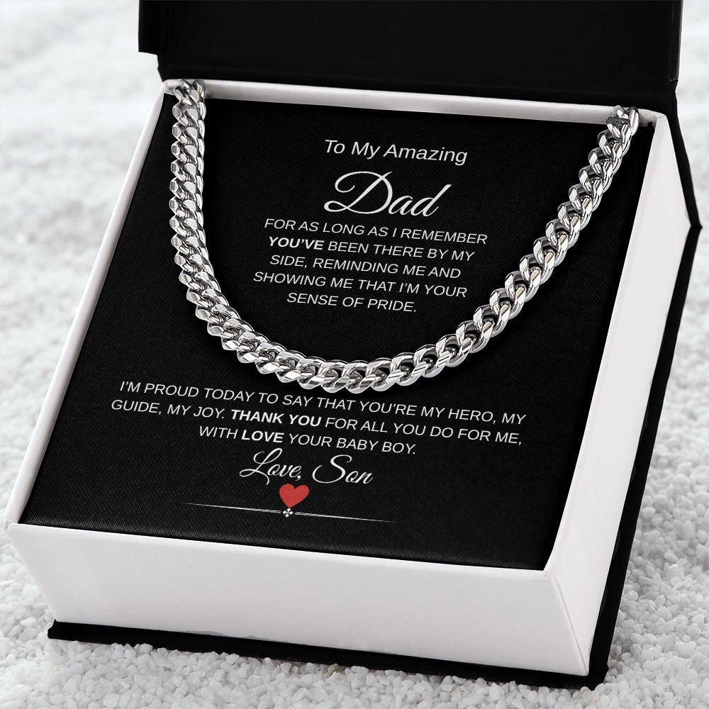 To Dad, From Son, Thank You