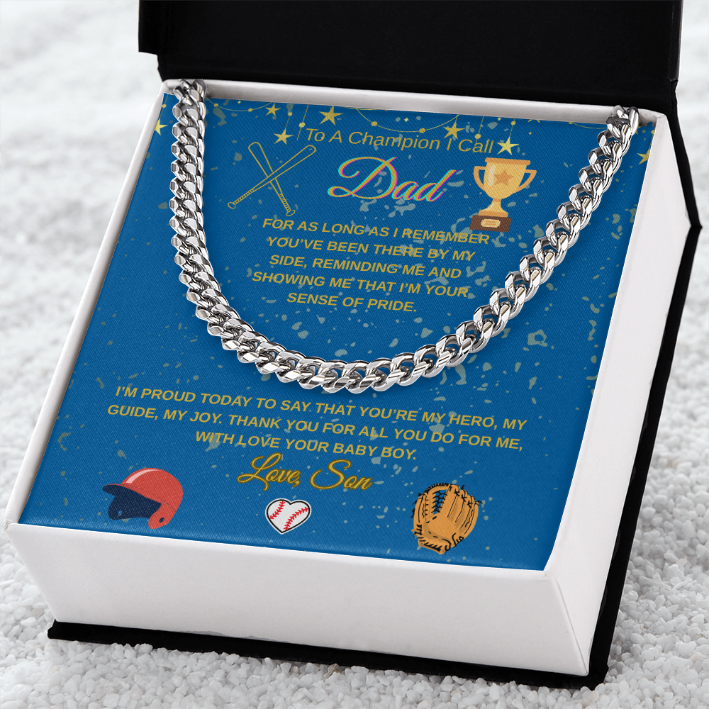 To My Champion Dad, Gold Script