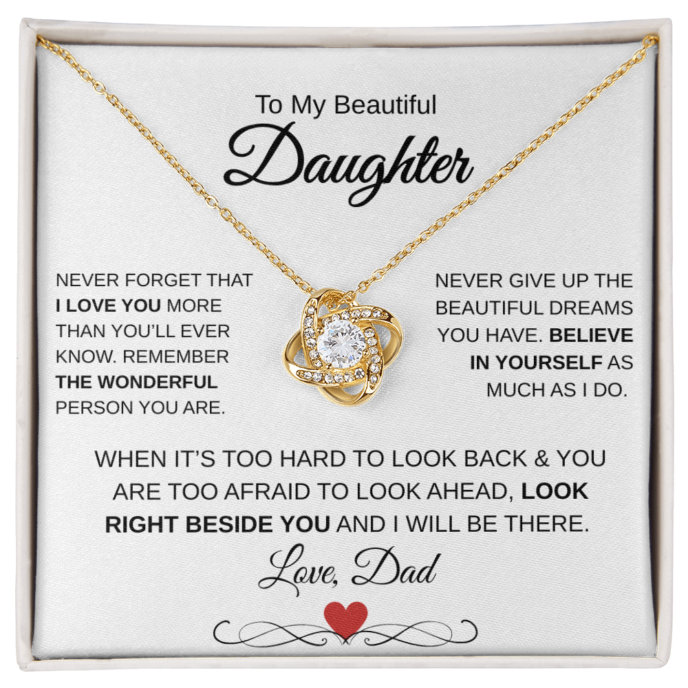 To My Daughter, Love Knot