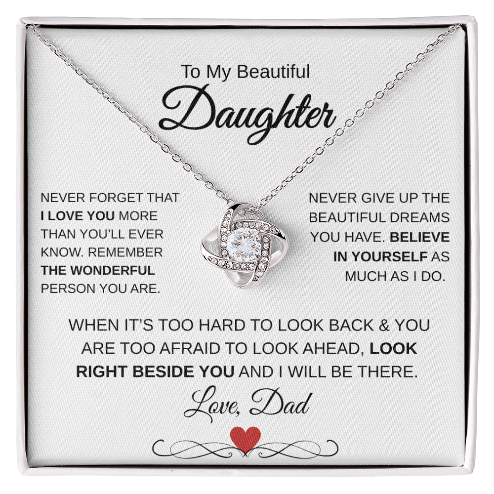 To My Daughter, Love Knot