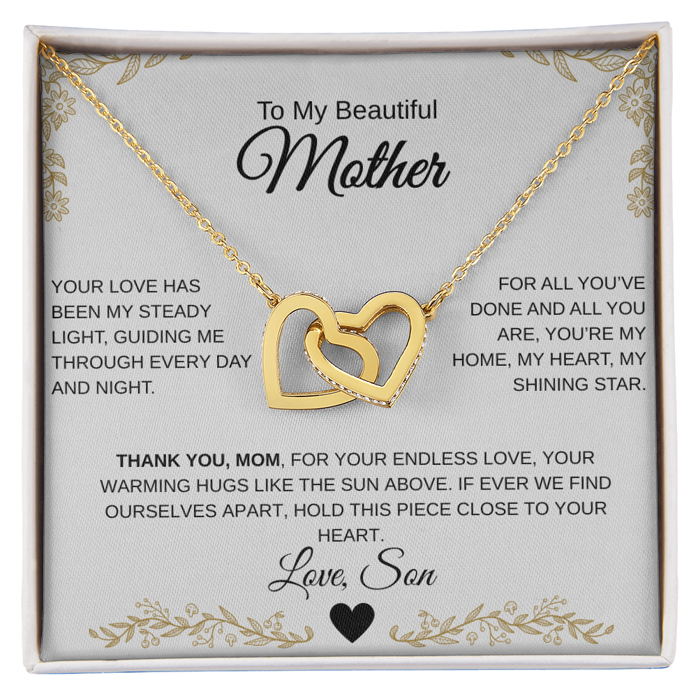To Mother, Interlocking Hearts