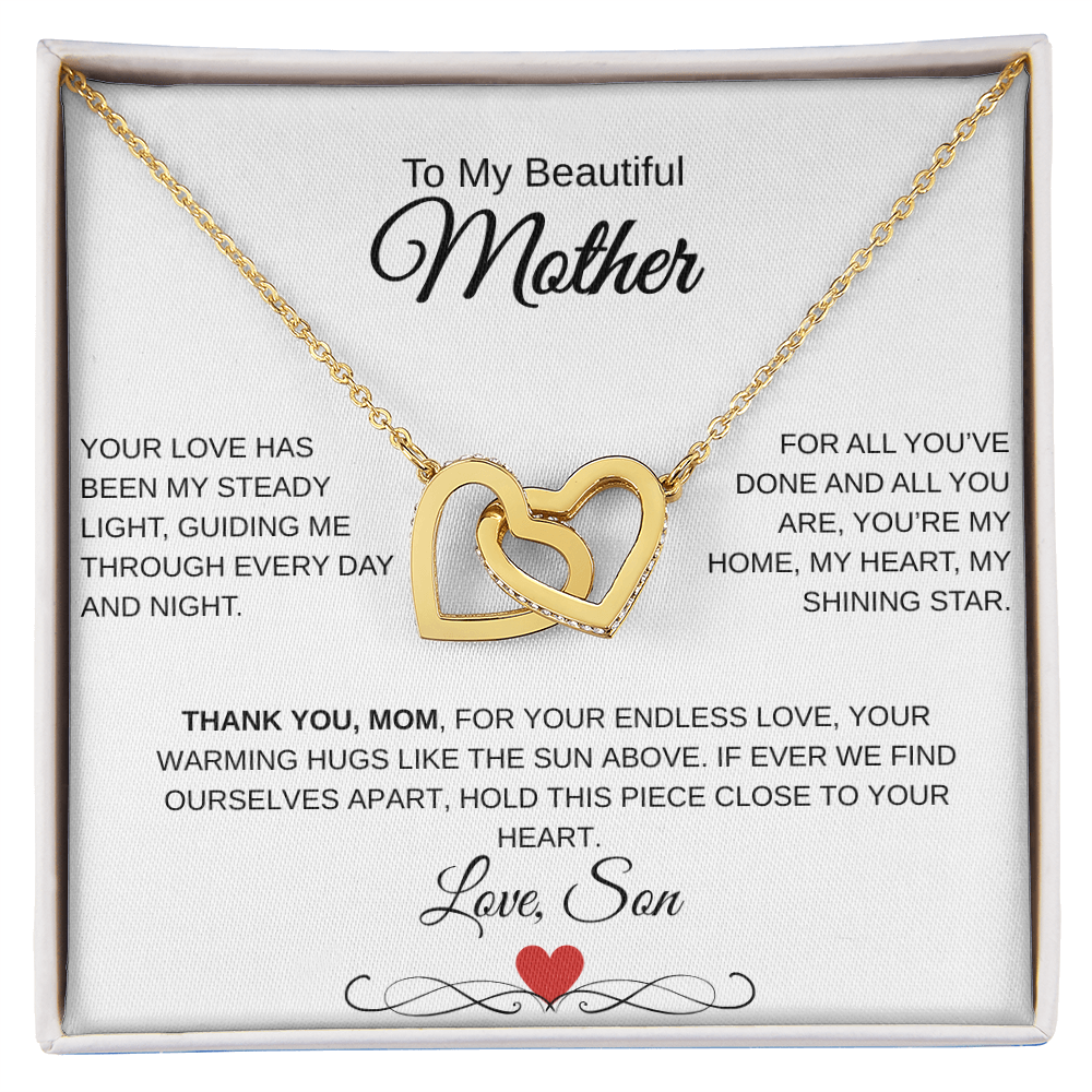 To My Mother, Interlocking Hearts