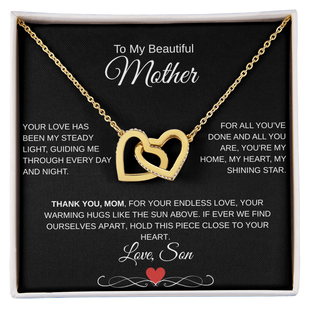 To My Mother, Interlocking Hearts