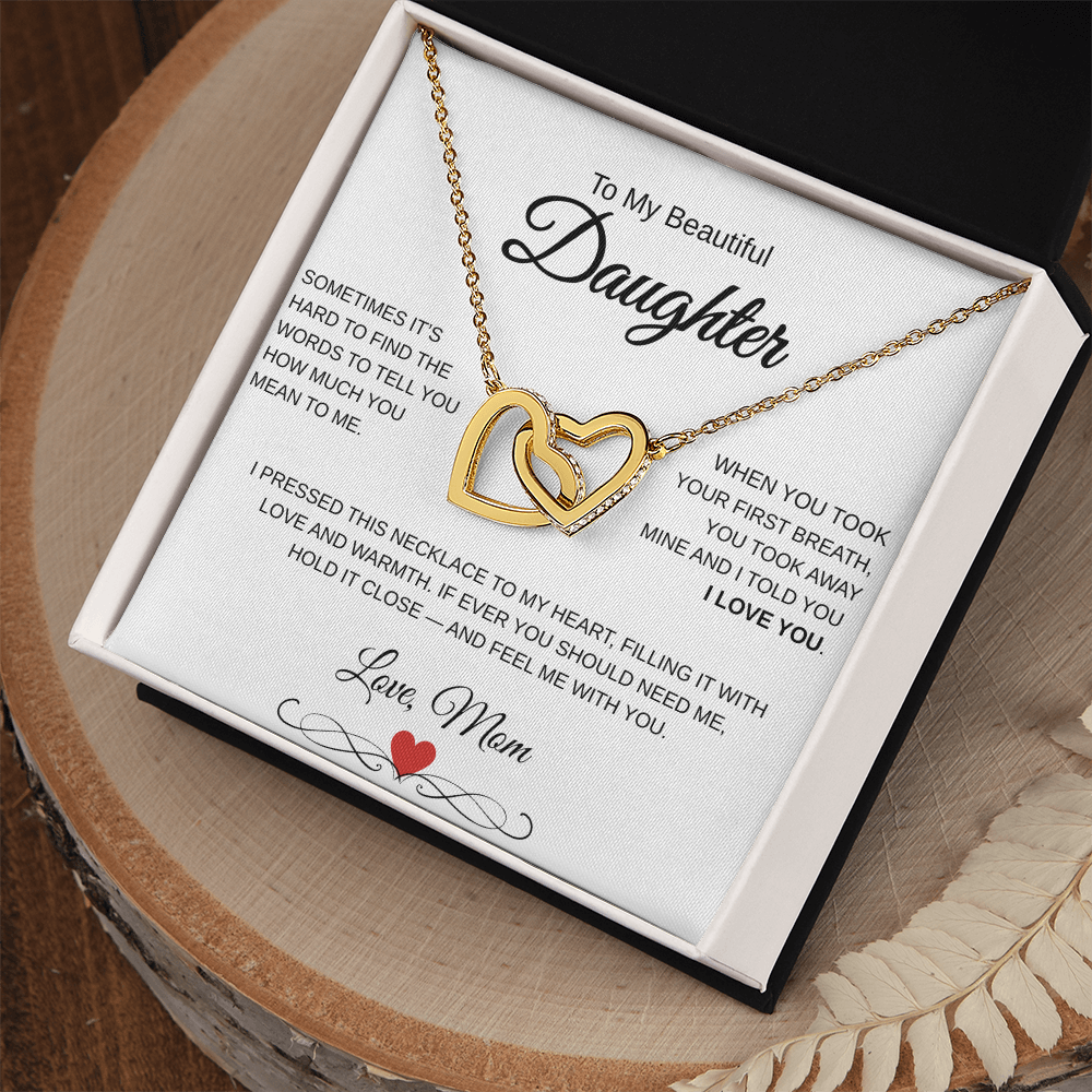 To My Daughter – Forever Love Necklace
