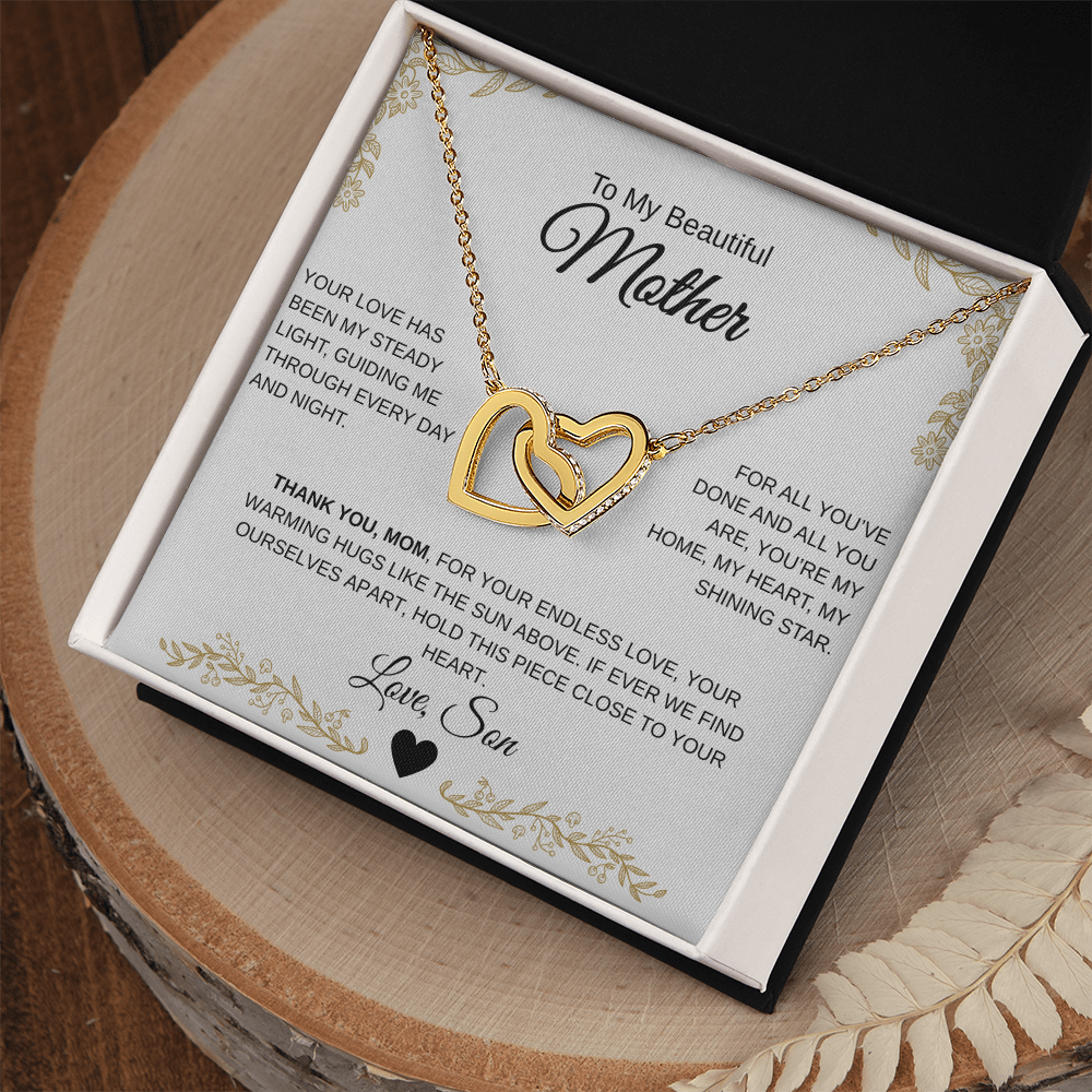 To Mother, Interlocking Hearts