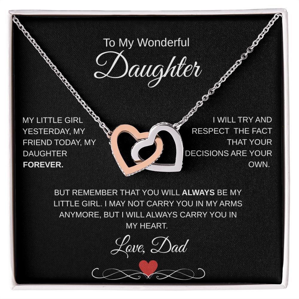 To My Wonderful Daughter