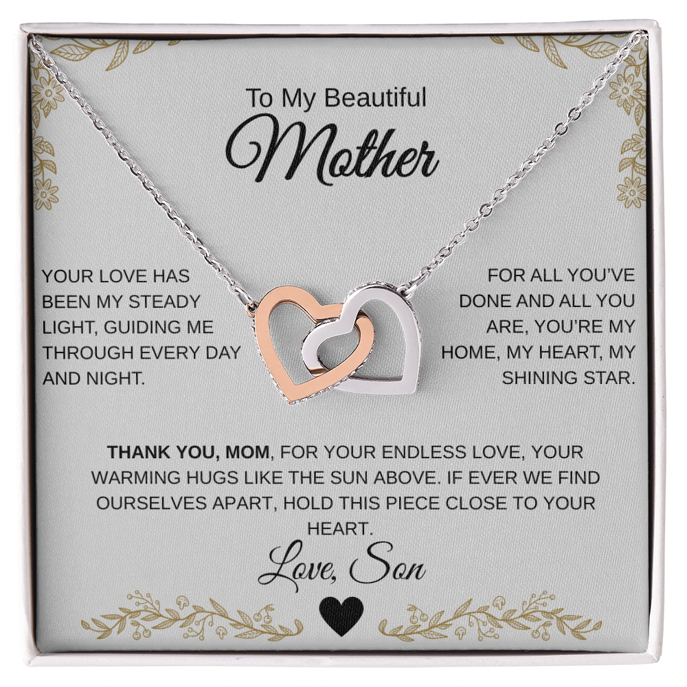 To Mother, Interlocking Hearts