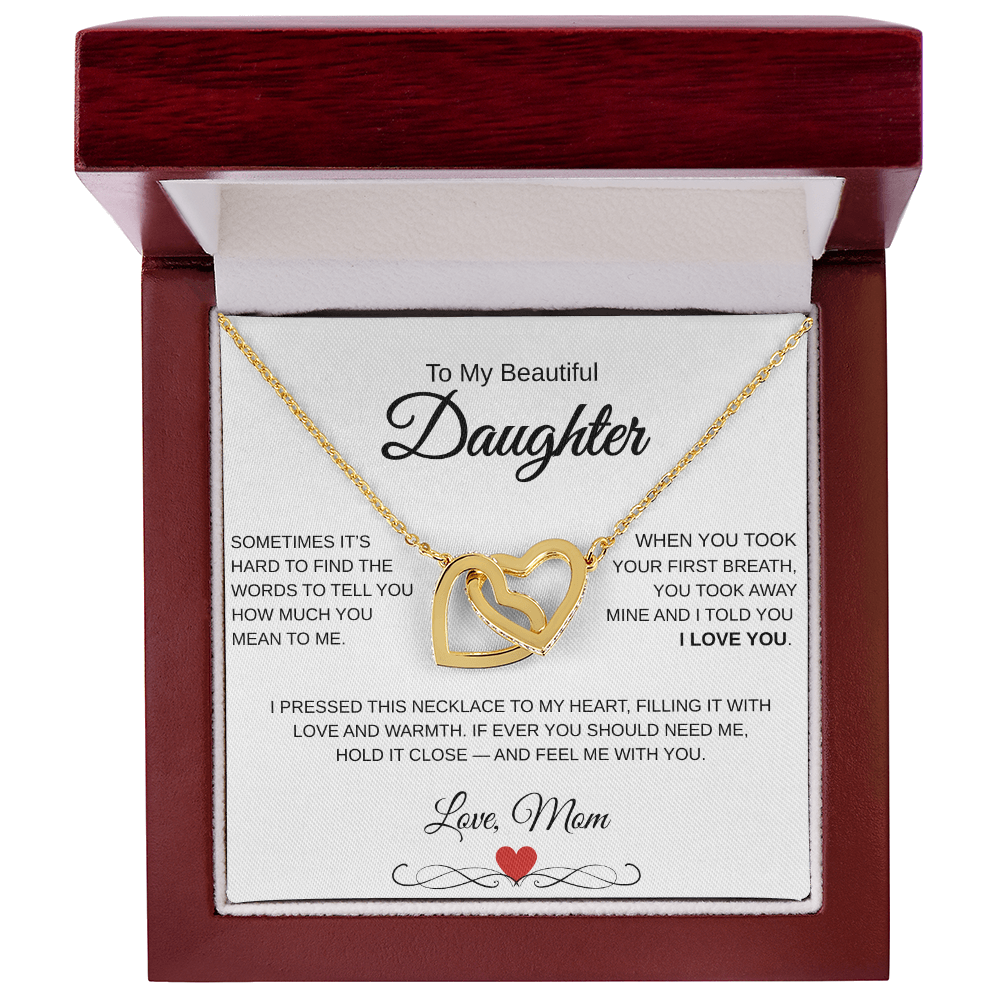 To My Daughter – Forever Love Necklace