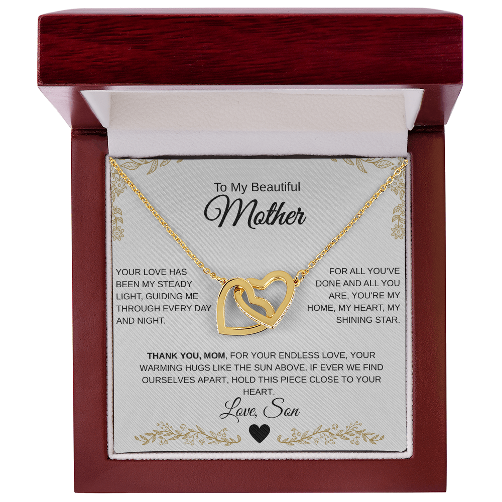 To Mother, Interlocking Hearts