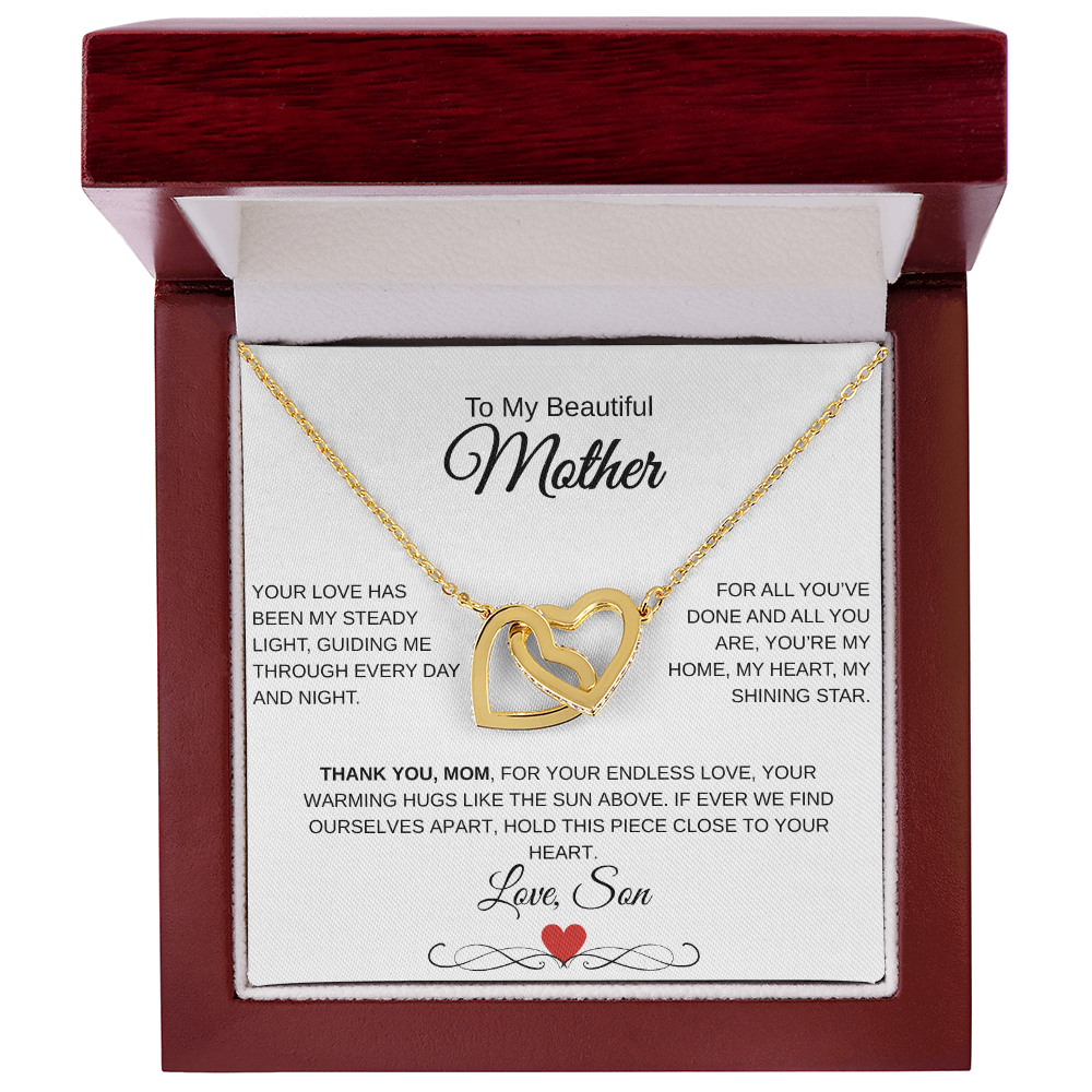 To My Mother, Interlocking Hearts