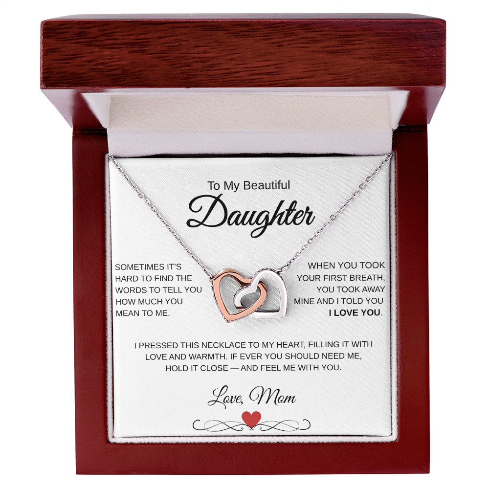 To My Daughter – Forever Love Necklace