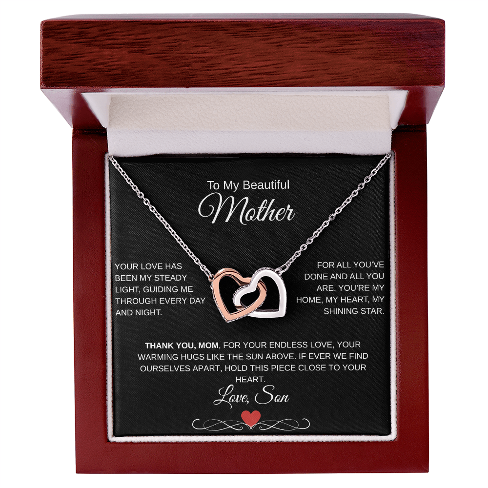 To My Mother, Interlocking Hearts