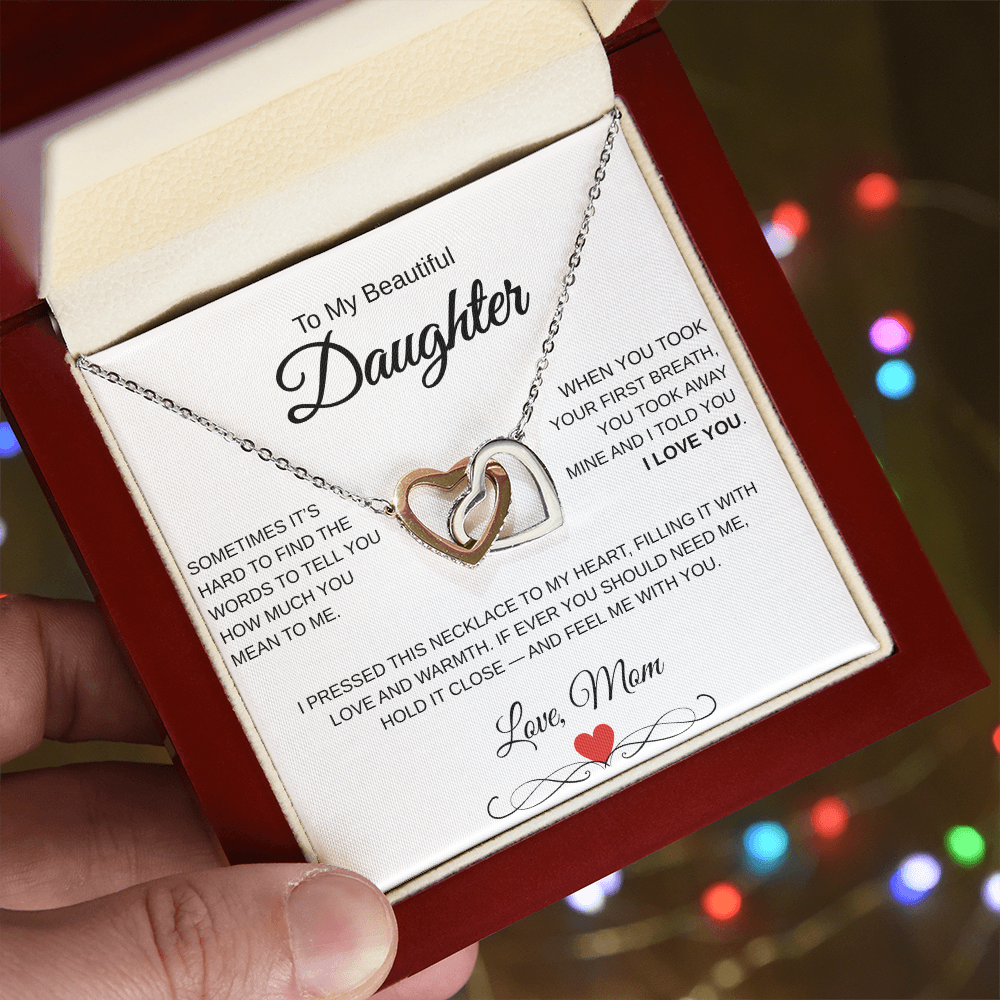 To My Daughter – Forever Love Necklace