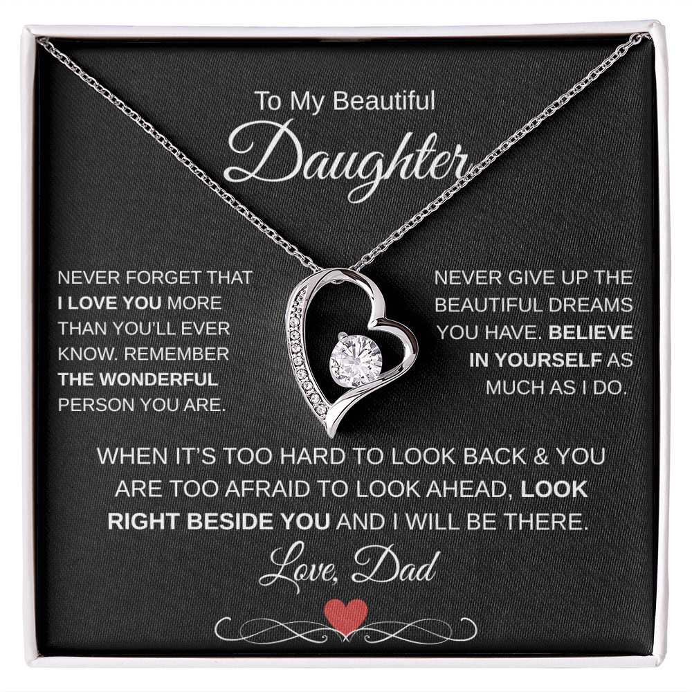 TO MY DAUGHTER, I WILL BE THERE